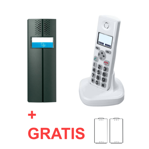 DS1800 | draadloze deurbel intercom met DECT telefoon